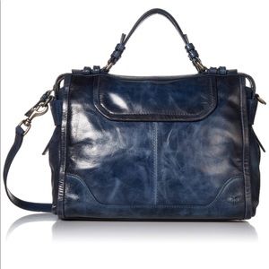 Frye Mel satchel Italian leather